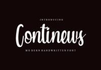 Continews Font - Featured Image