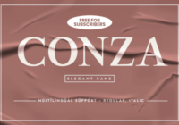 Conza Font - Featured Image