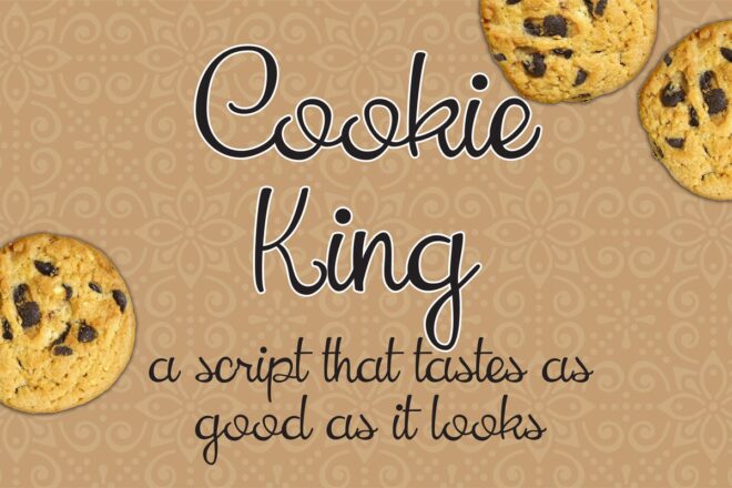 Cookie King Font - Featured Image