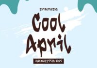 Cool April Font - Featured Image