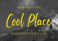 Cool Place Font - Featured Image