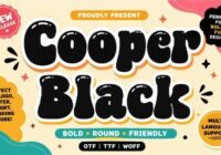 Cooper Black Font - Featured Image