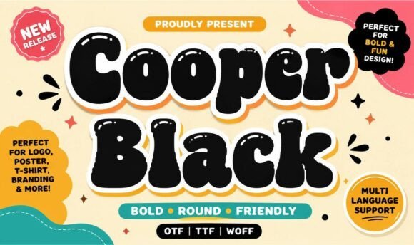 Cooper Black Font - Featured Image