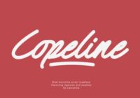 Copeline Font - Featured Image