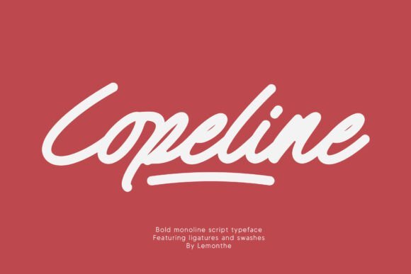 Copeline Font - Featured Image