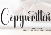 Copywritten Font - Featured Image