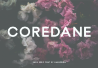 Coredane Font - Featured Image