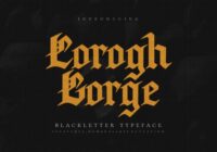 Corogh Gorge Font - Featured Image