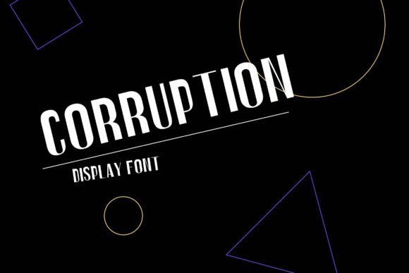 Corruption Font - Featured Image