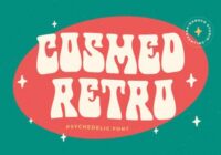 Cosmed Retro Font - Featured Image
