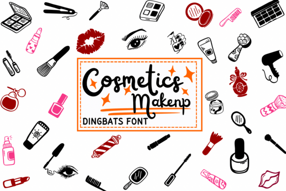 Cosmetics Makenp Font - Featured Image