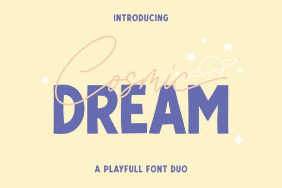 Cosmic Dream Font - Featured Image