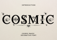 Cosmic Magic Font - Featured Image