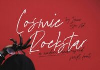 Cosmic Rockstar Font - Featured Image