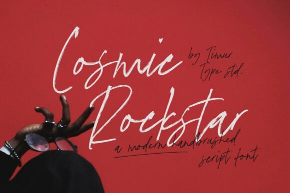 Cosmic Rockstar Font - Featured Image