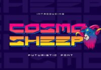 Cosmo Sheep Font - Featured Image