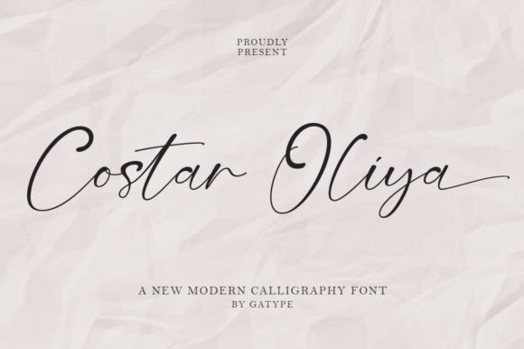 Costar Oliya Font - Featured Image