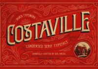 Costaville Font - Featured Image