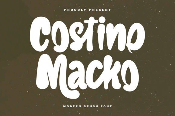 Costino Macko Font - Featured Image