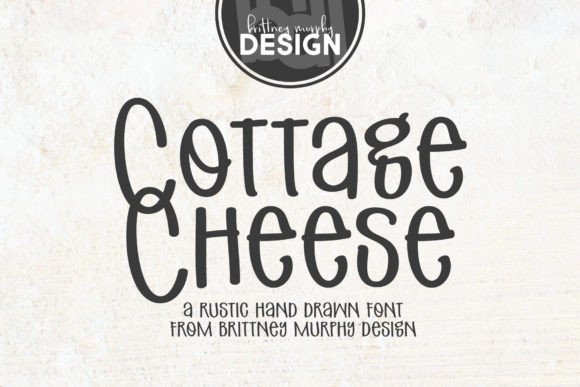 Cottage Cheese Font - Featured Image
