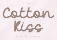 Cotton Kiss Font - Featured Image