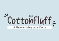 Cottonfluff Font - Featured Image