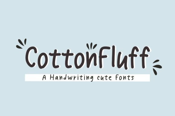 Cottonfluff Font - Featured Image