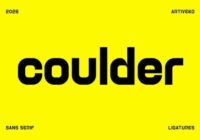 Coulder Font - Featured Image
