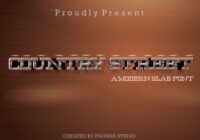 Country Street Font - Featured Image