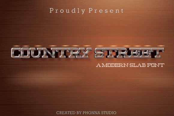 Country Street Font - Featured Image