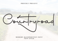Countryroad Font - Featured Image