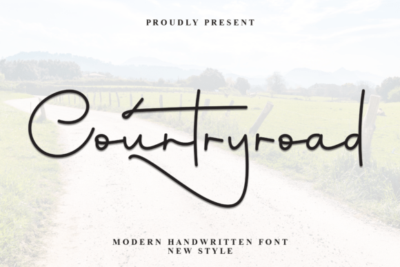 Countryroad Font - Featured Image