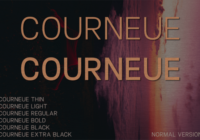 Courneue Font - Featured Image