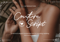 Couture Script Font - Featured Image