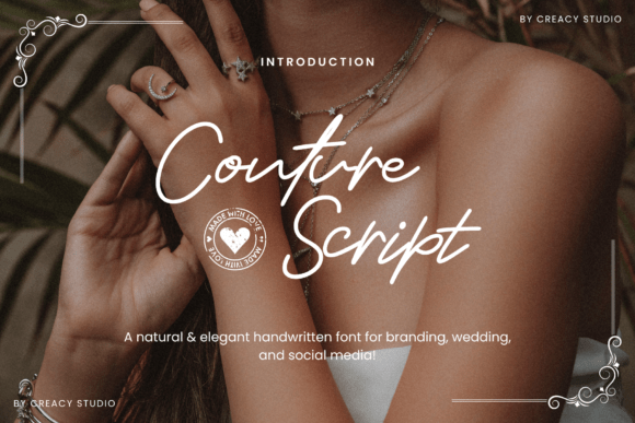 Couture Script Font - Featured Image