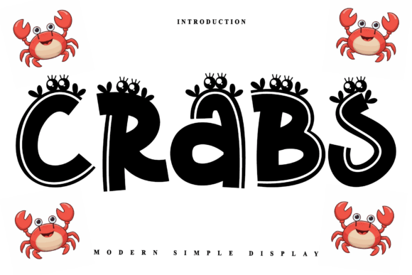 Crabs Font - Featured Image