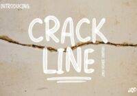 Crack Line Font - Featured Image