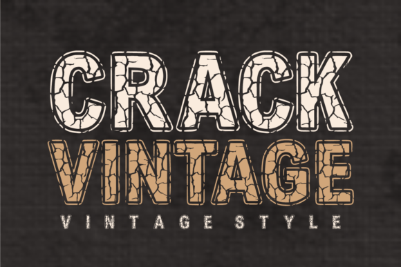 Crack Vintage Font - Featured Image