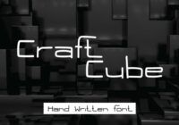 Craft Cube Font - Featured Image