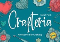 Crafteria Font - Featured Image