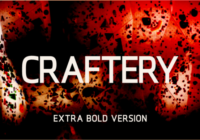 Craftery Extra Bold Font - Featured Image