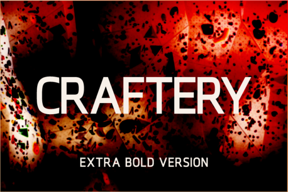 Craftery Extra Bold Font - Featured Image