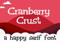 Cranberry Crust Font - Featured Image
