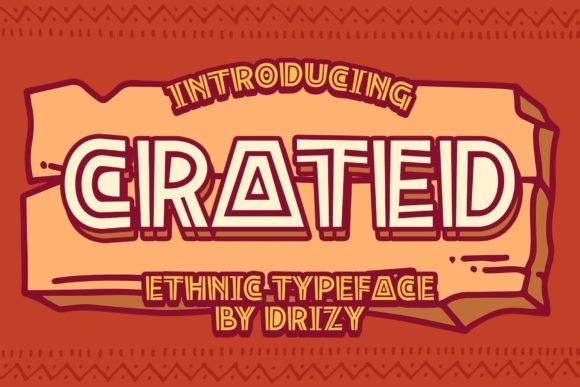 Crated Font - Featured Image