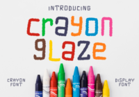Crayon Glaze Font - Featured Image