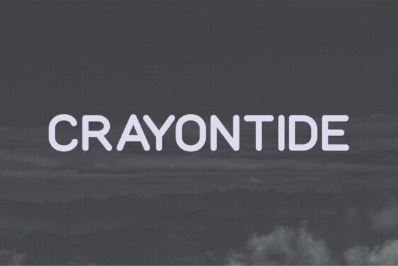 Crayontide Font - Featured Image