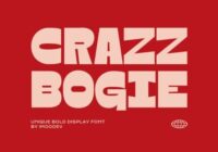 Crazy Bogie Font - Featured Image