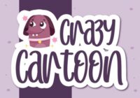 Crazy Cartoon Font - Featured Image