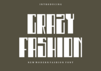 Crazy Fashion Font - Featured Image