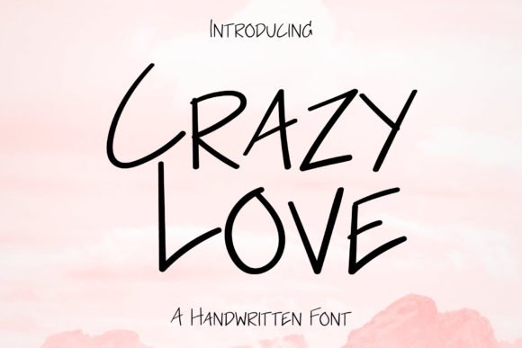 Crazy Love Font - Featured Image